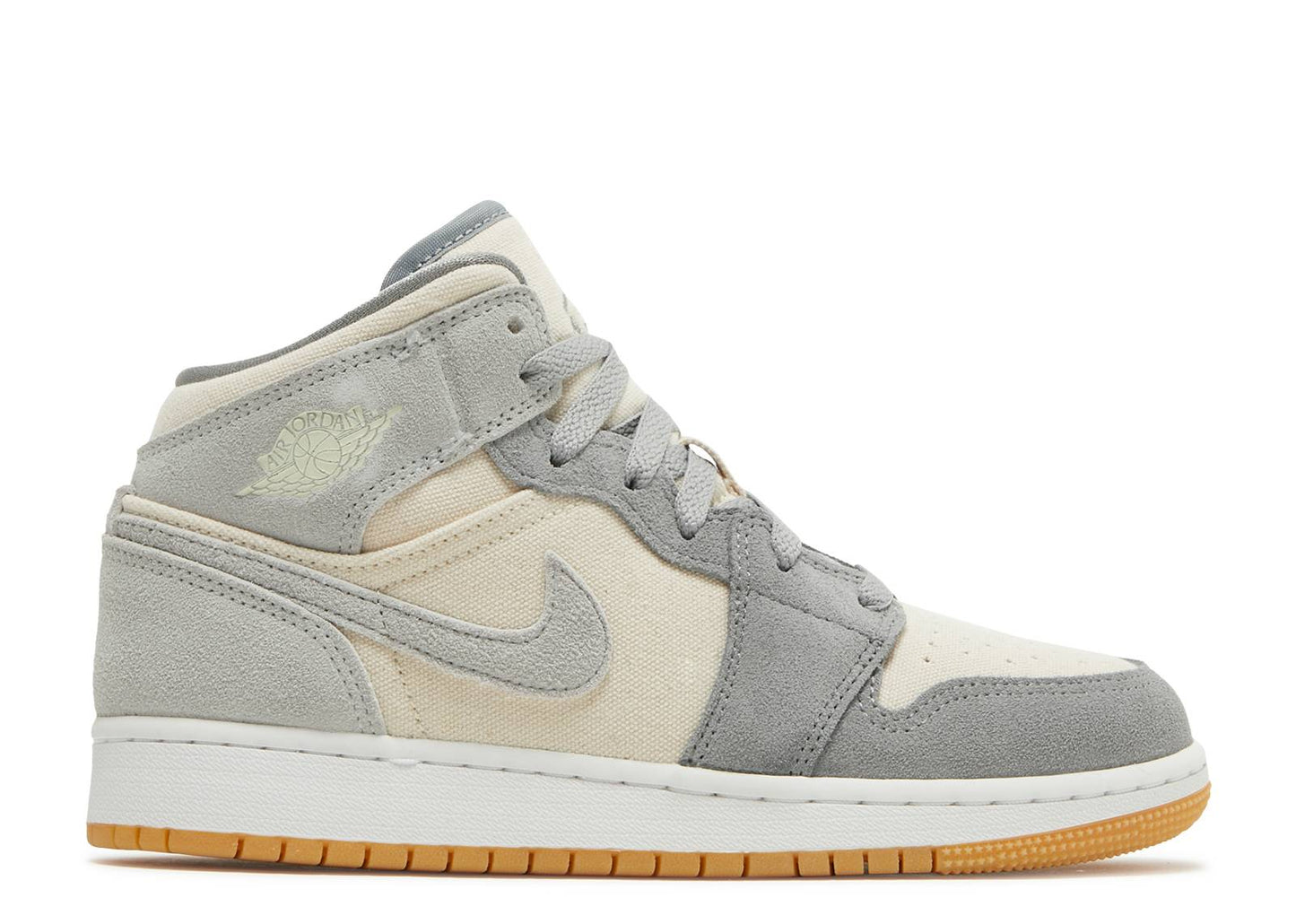 Jordan 1 Mid SE Coconut Milk Particle Grey (GS)