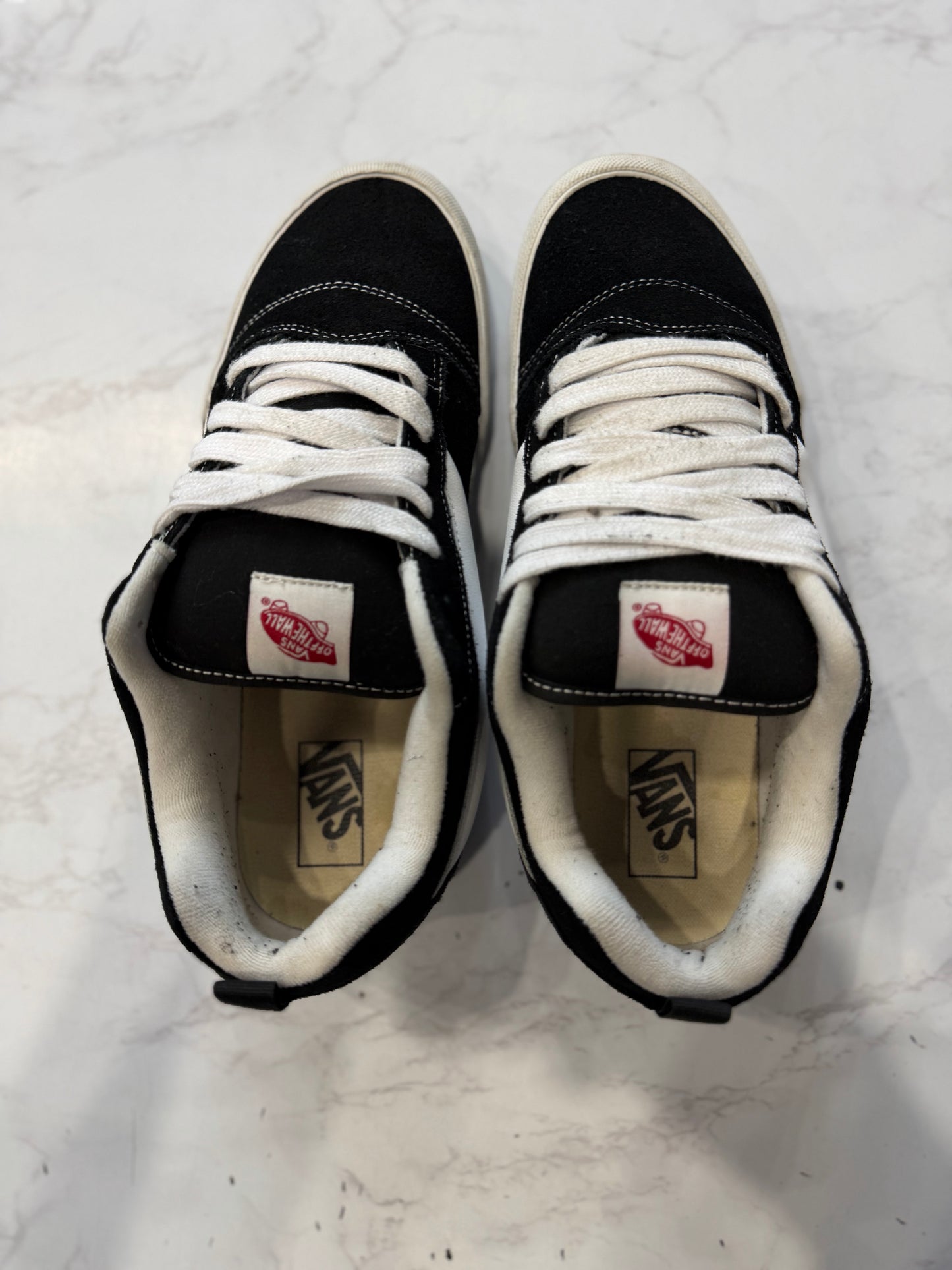 Vans Knu Skool Black White PRE-OWNED