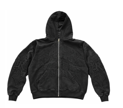 Loves Reality Jet Black "Cathedral Stitch" Jacket
