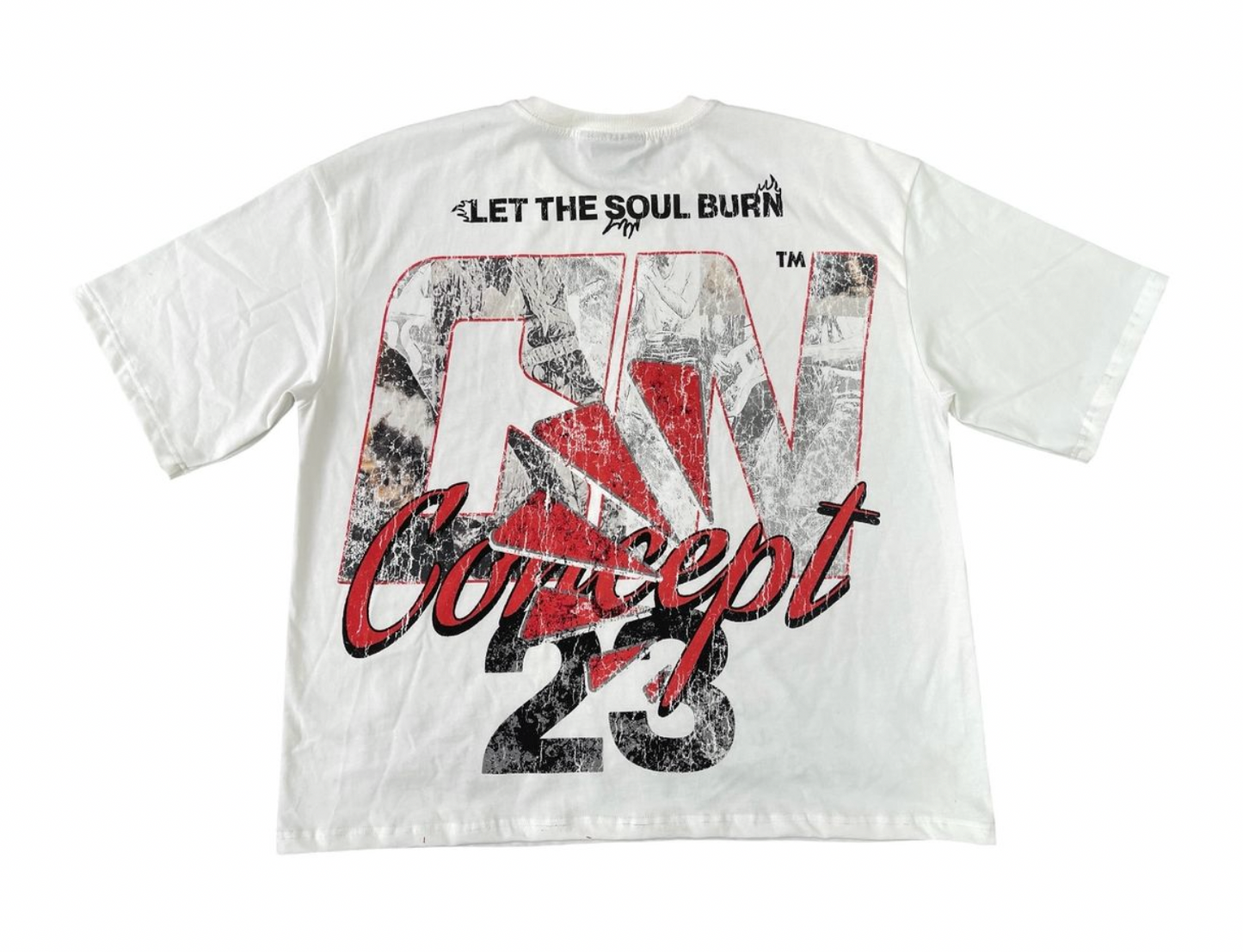 Concept "Soul" Boxy Tee - White