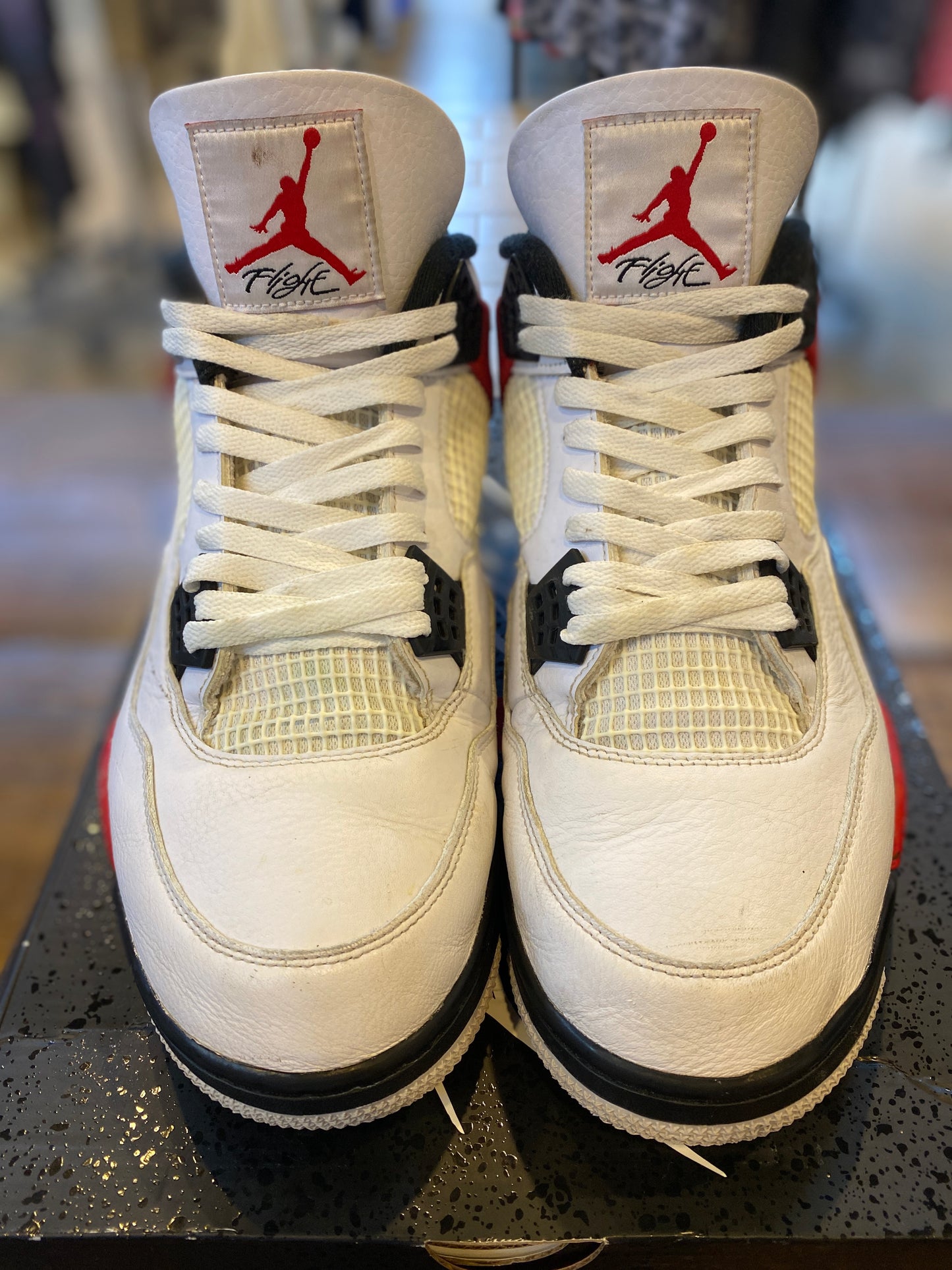 Jordan 4 Retro Red Cement PRE-OWNED