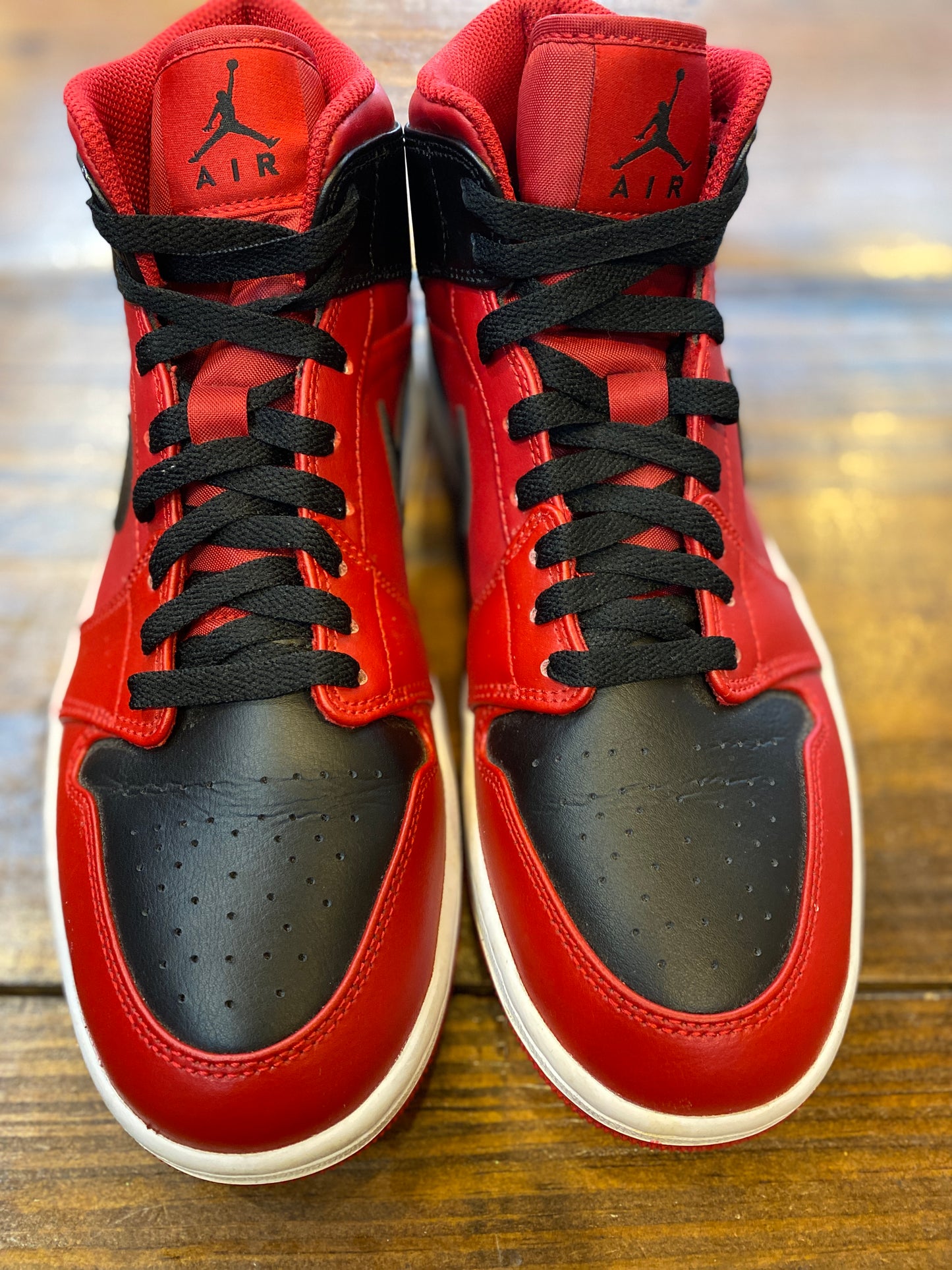 Jordan 1 Mid Reverse Bred (2021) PRE-OWNED