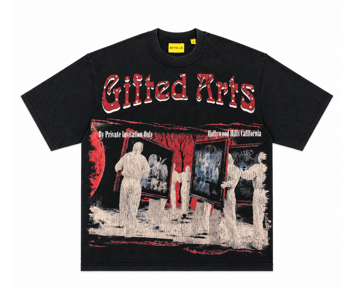 GIFTED ARTS BLK Tee