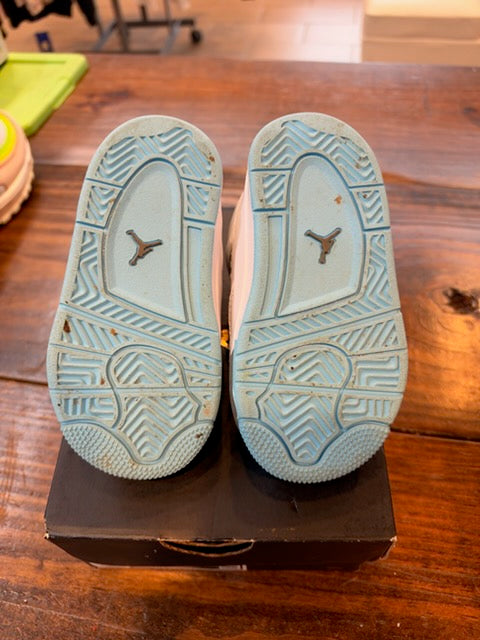 Jordan 4 Retro Photon Dust Blue Chill (TD) PRE-OWNED