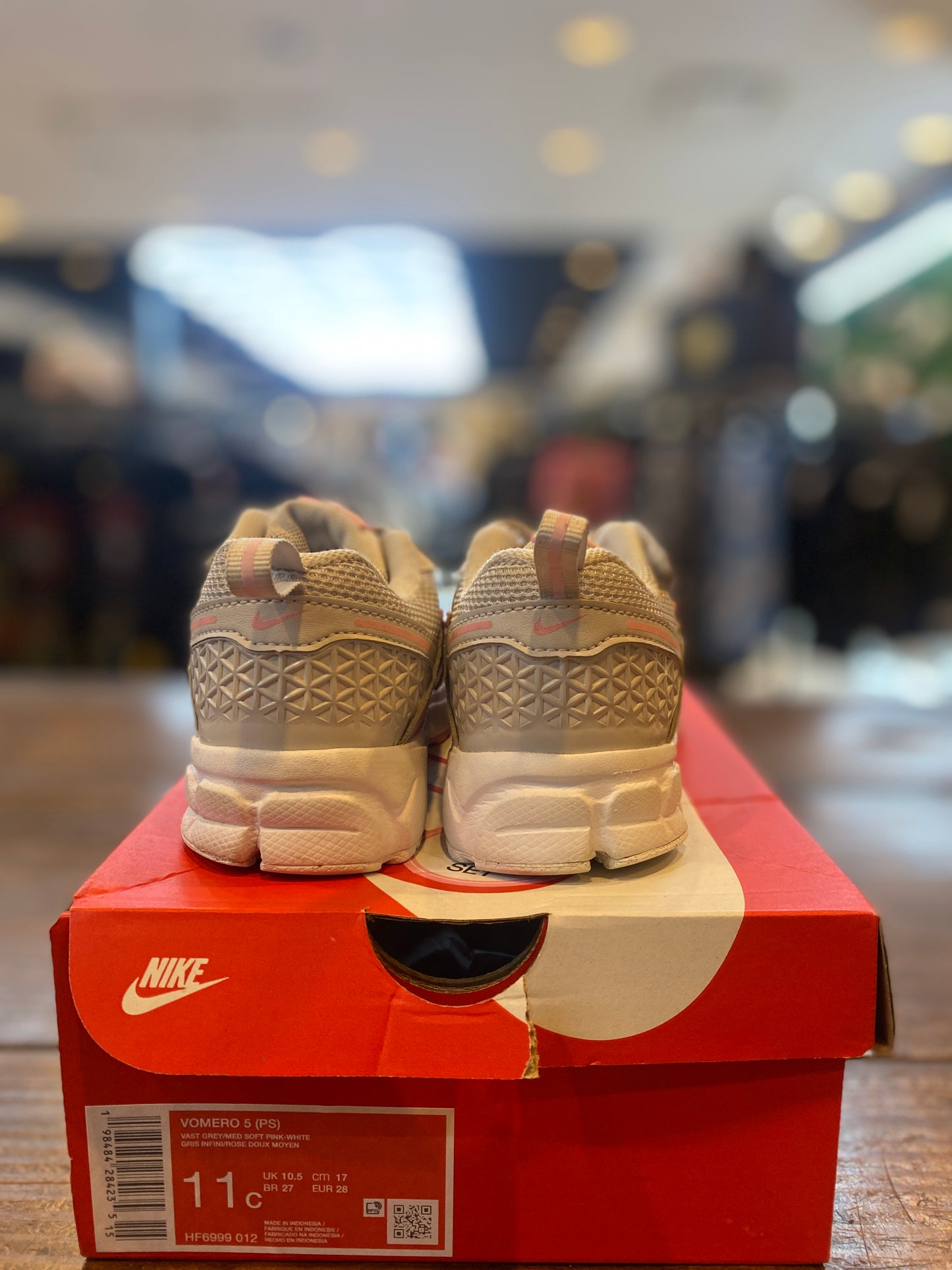 Nike Vomero 5 Grey Pink (PS) PRE-OWNED