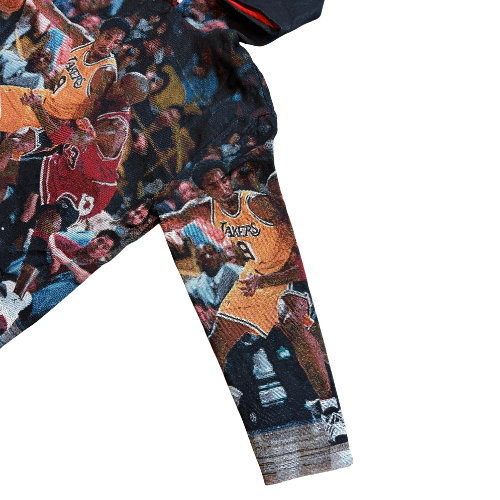 Kobe Vs MJ Tapestry Hoodie
