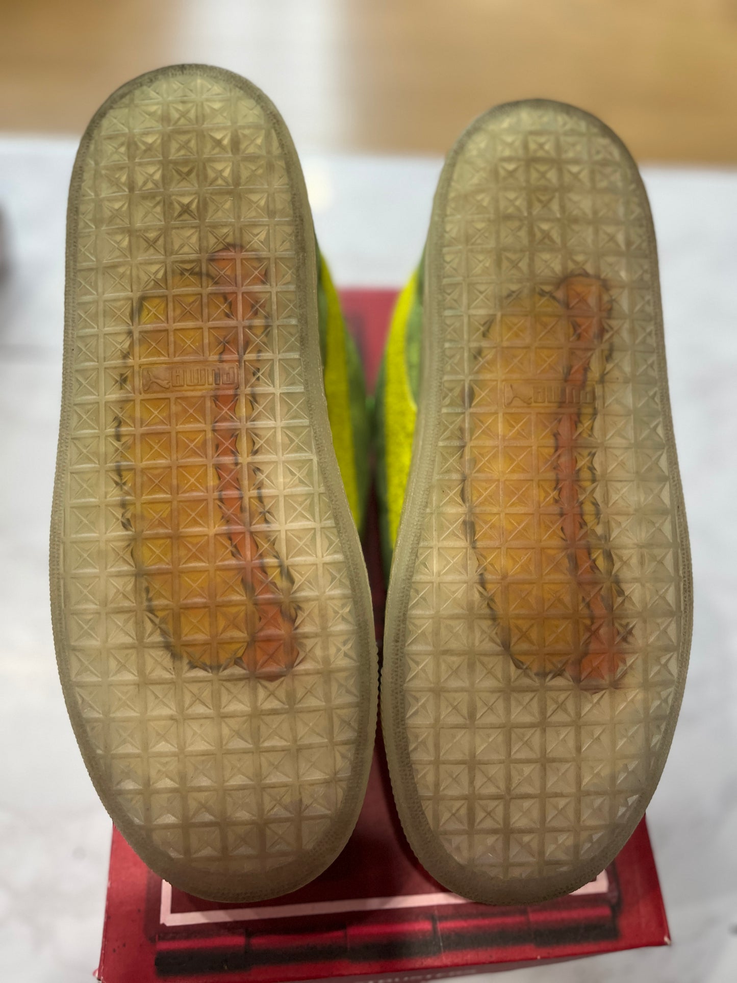 Puma Suede XL Ghostbusters Slimer PRE-OWNED
