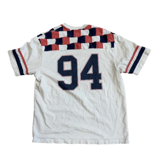 Supreme Patchwork Yoke Football Top Stone PRE-OWNED