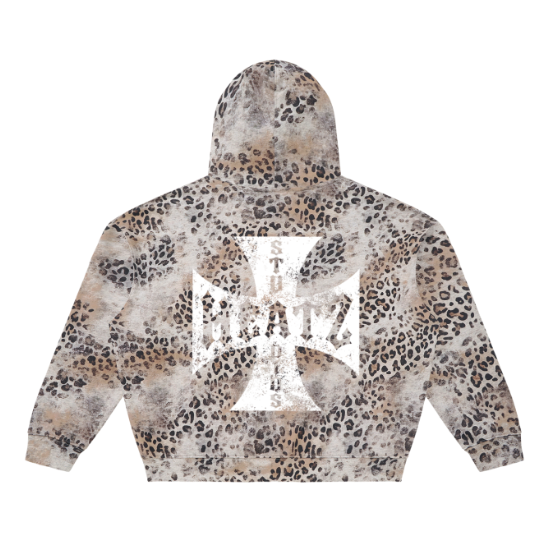 HEATZ Studio Leopard Zip-Up
