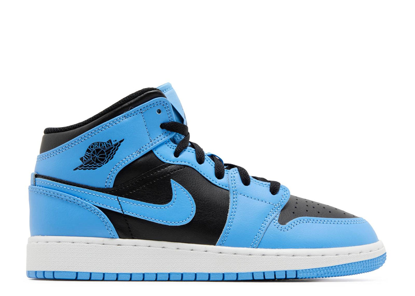 Jordan 1 Mid University Blue Black (GS)