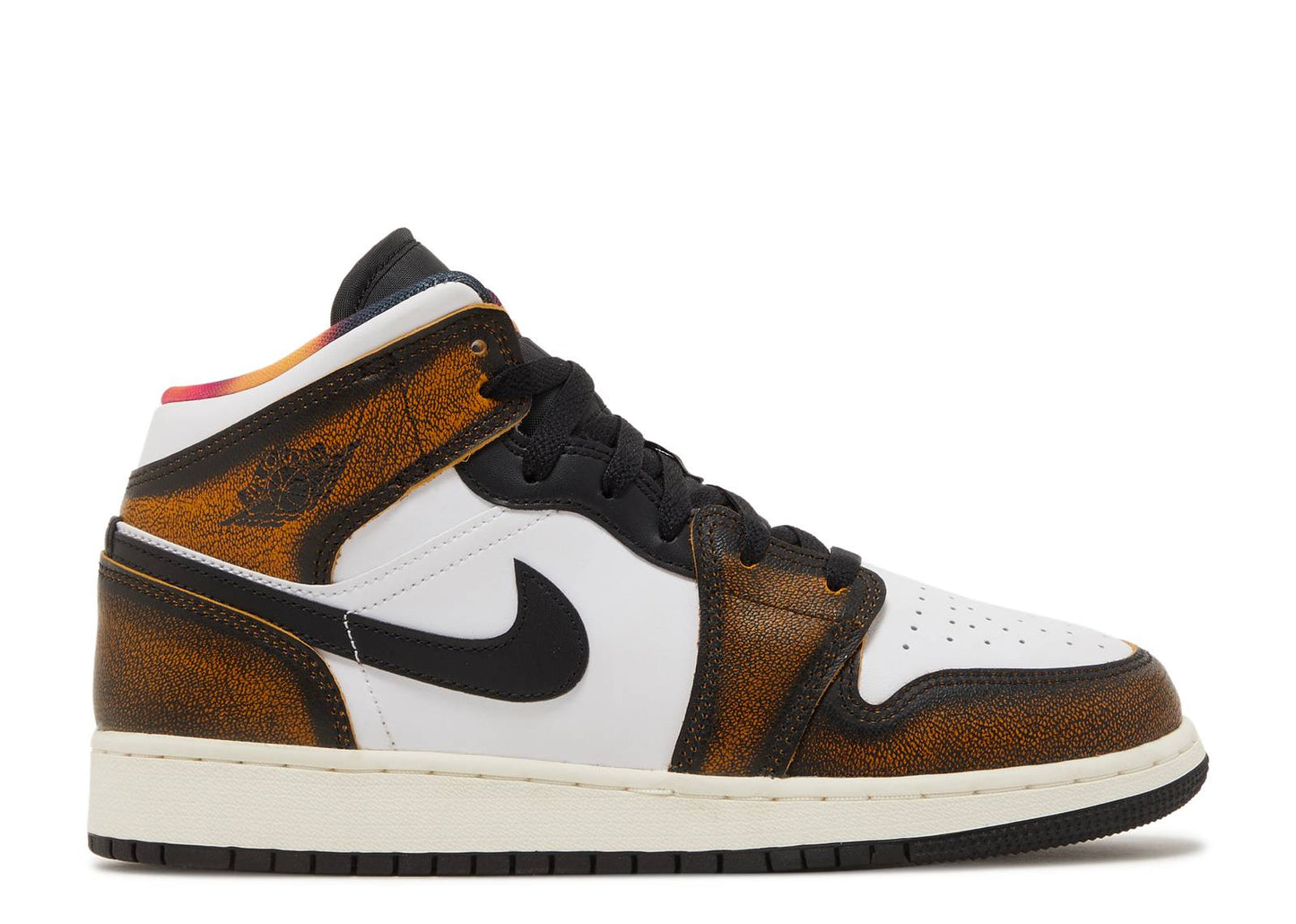 Jordan 1 Mid SE GS Wear-Away - Taxi