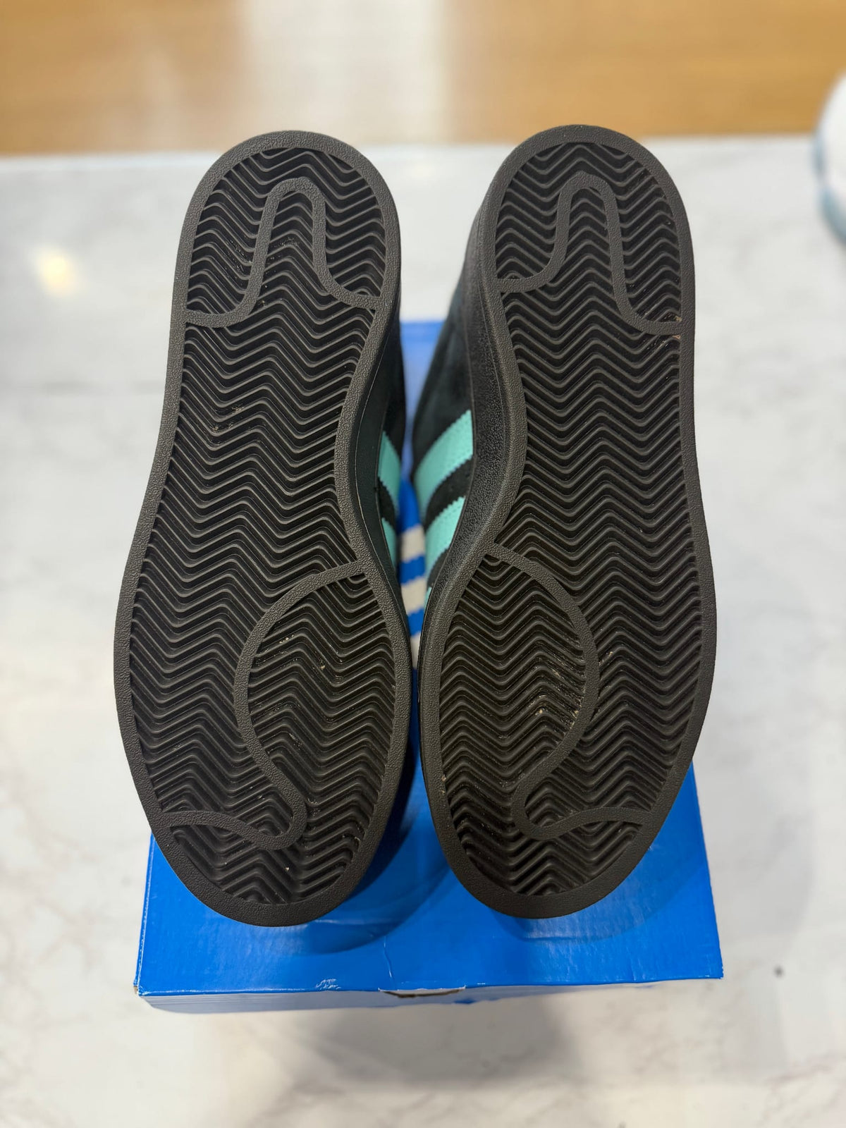 adidas Campus 00s Black Flash Aqua White PRE-OWNED
