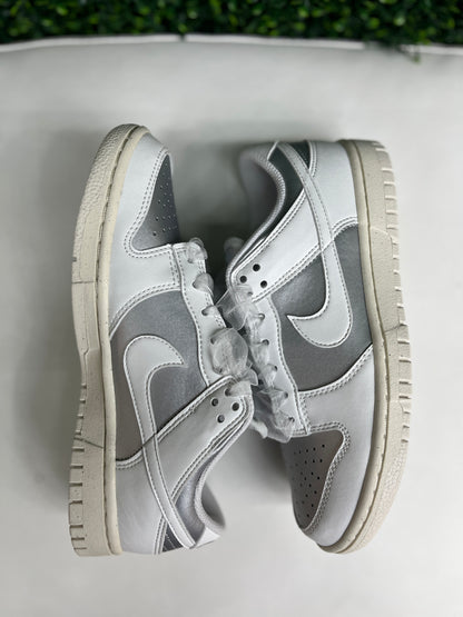 Nike Dunk Low Next Nature Sheer Lace Metallic Platinum (Women's)