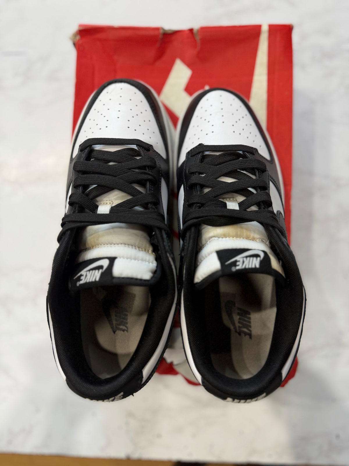 Nike Dunk Low Retro White Black Panda PRE-OWNED