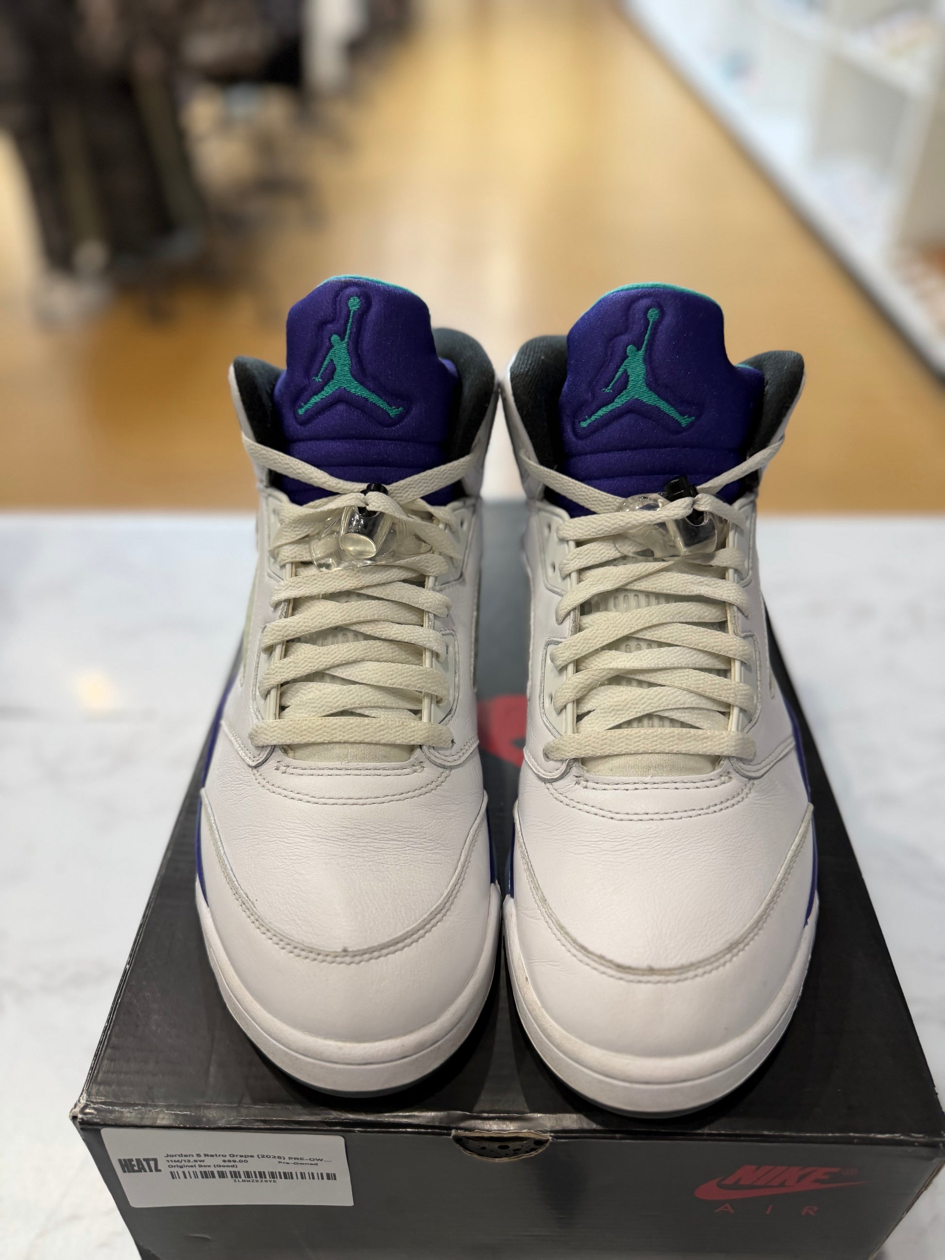 Jordan 5 Retro Grape (2025) PRE-OWNED