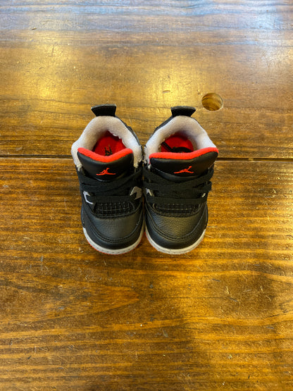 Jordan 4 Retro Bred Reimagined (TD) - PRE-OWNED