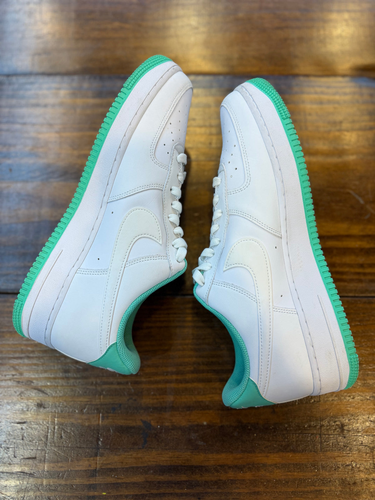 Nike Air Force 1 Low '07 White Light Menta PRE-OWNED