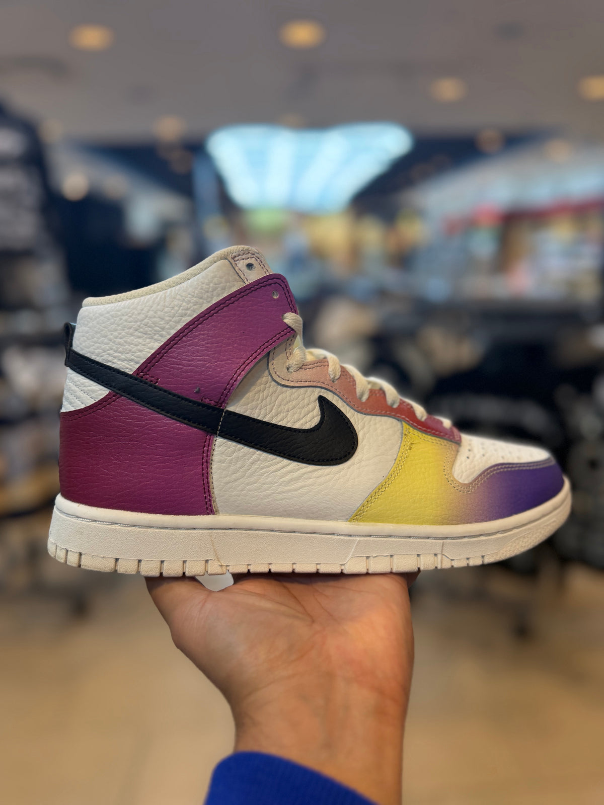Nike Dunk High Multi-Color Gradient (Women's) PRE-OWNED