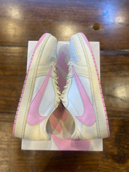 Jordan 1 Retro Low OG SP Travis Scott Shy Pink PRE-OWNED