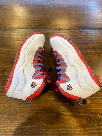 Jordan 10 Retro Chicago Flag PRE-OWNED