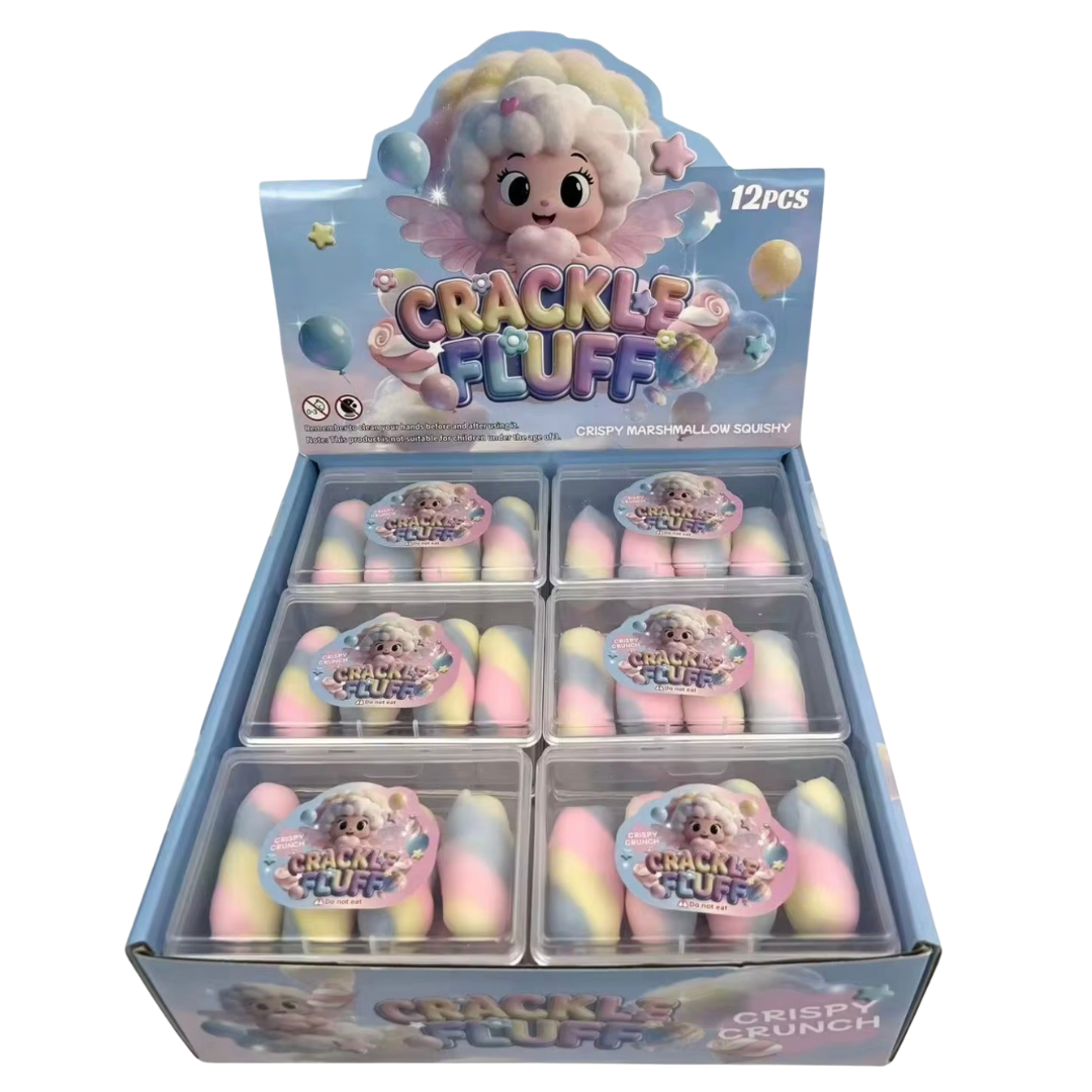 Crackle Fluff Crispy Marshmallow Squishy Toy