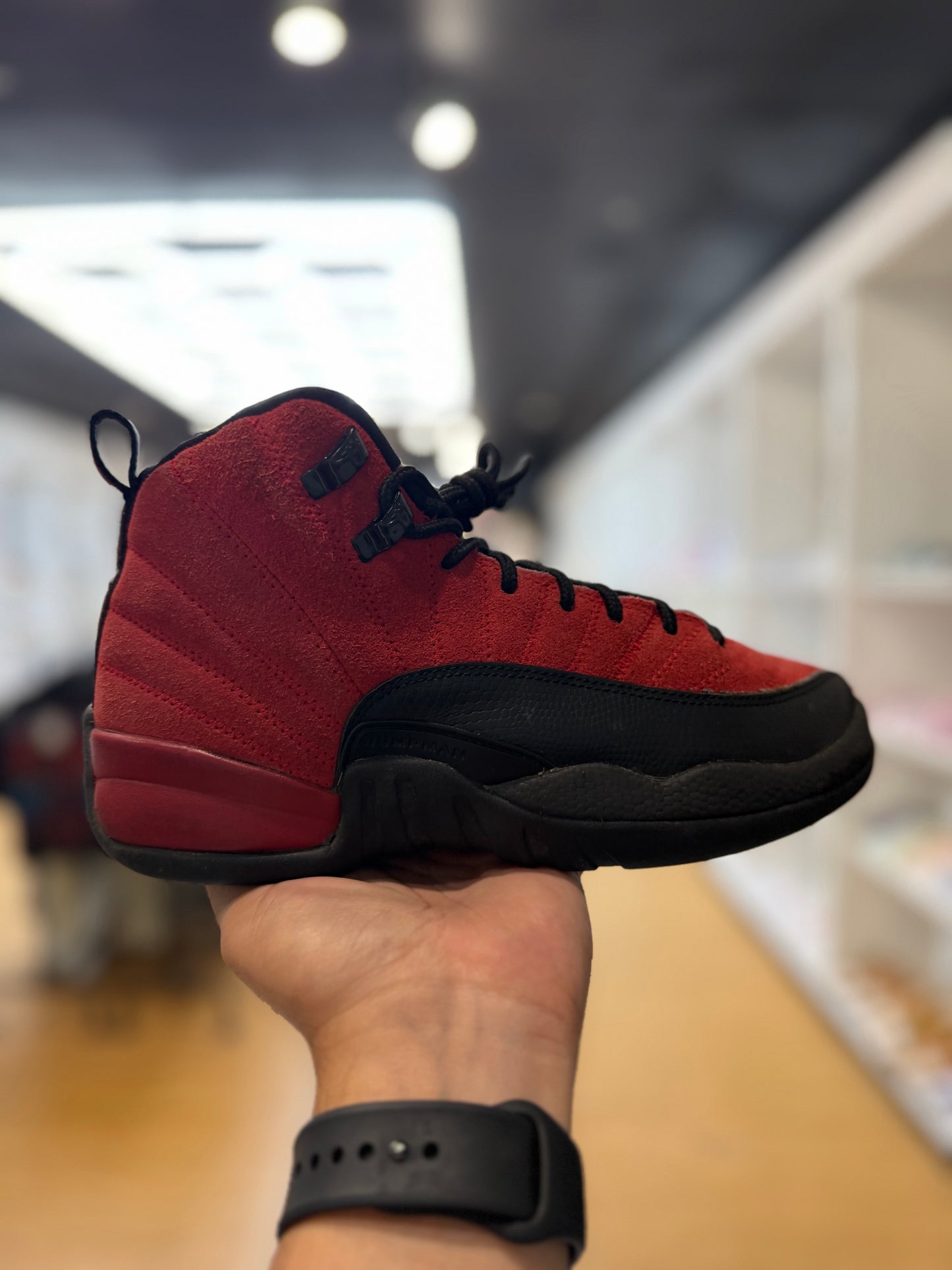 Jordan 12 Retro Reverse Flu Game (GS) PRE-OWNED