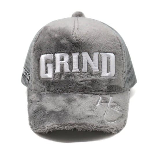 YBE Grind Season Fur Hat Grey
