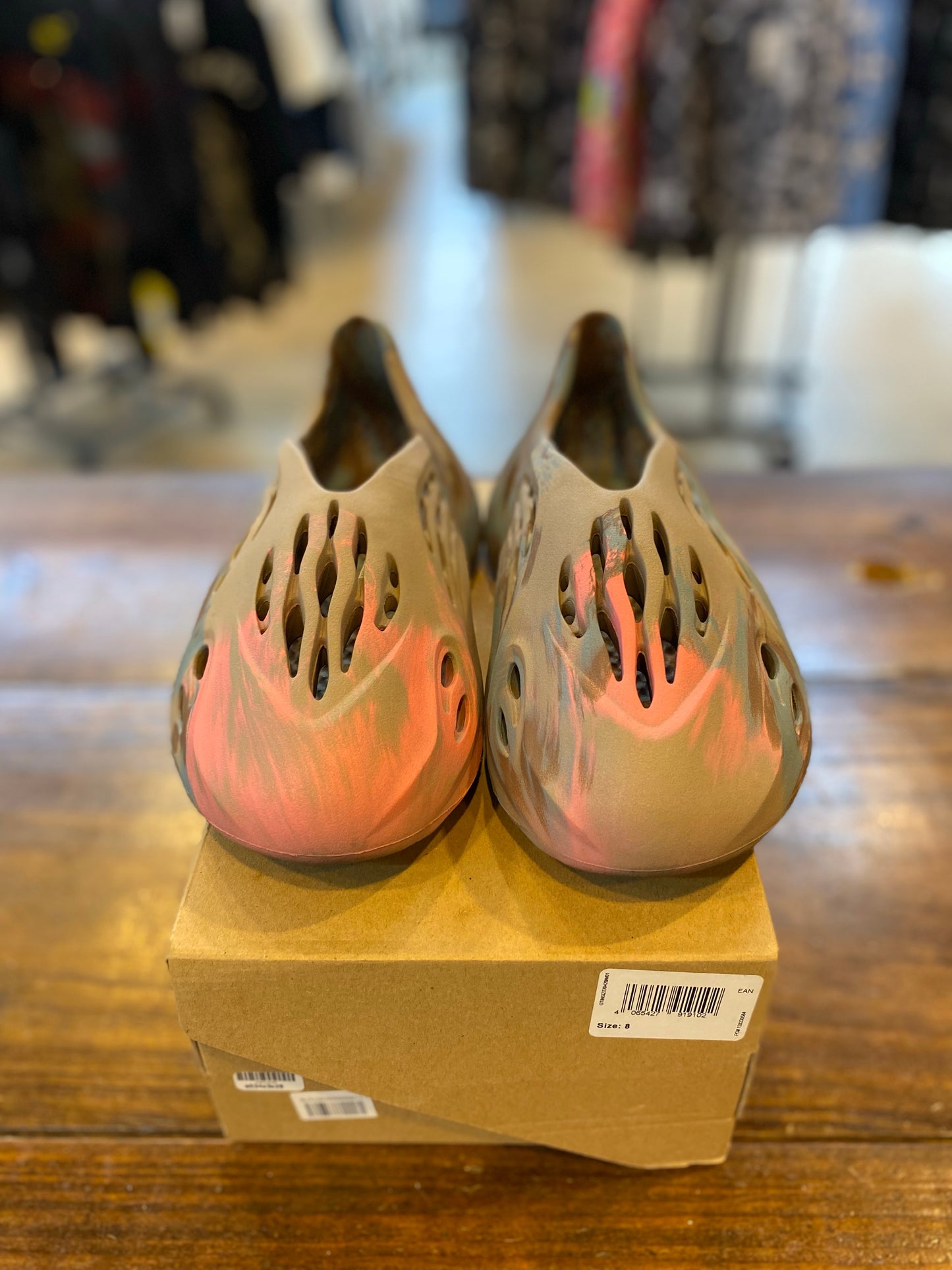 adidas Yeezy Foam RNNR MX Sand Grey PRE-OWNED