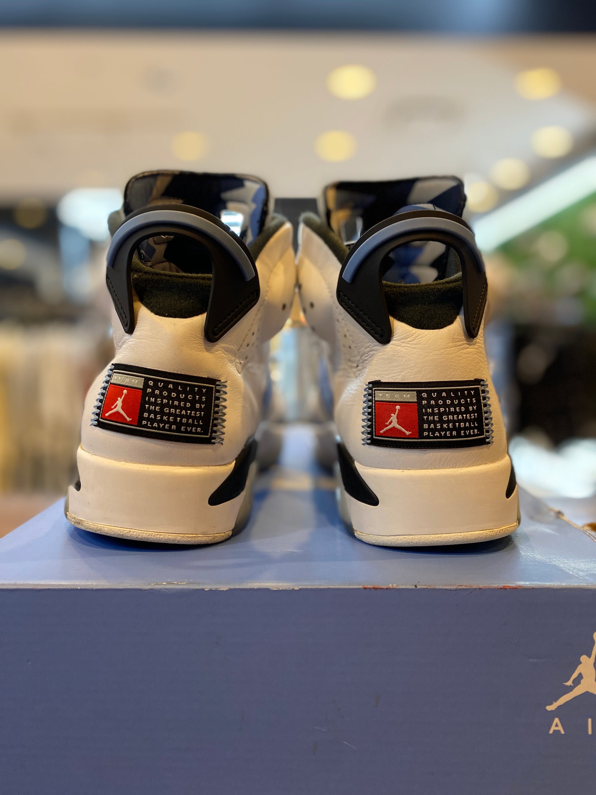Jordan 6 Retro UNC White PRE-OWNED
