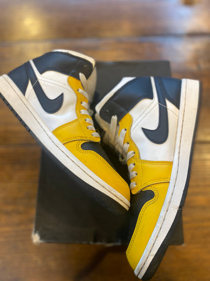 Jordan 1 Mid Yellow Ochre PRE-OWNED