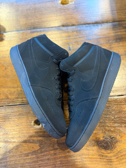 Nike Court Vision Mid Black PRE-OWNED