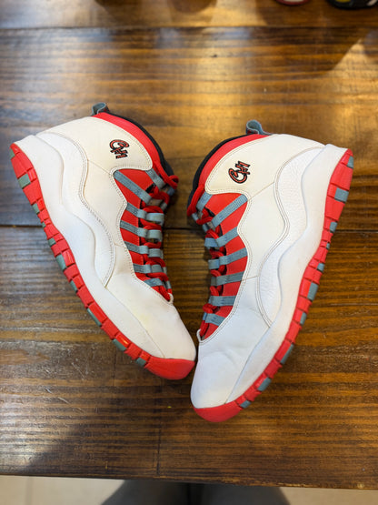 Jordan 10 Retro Chicago Flag PRE-OWNEDF