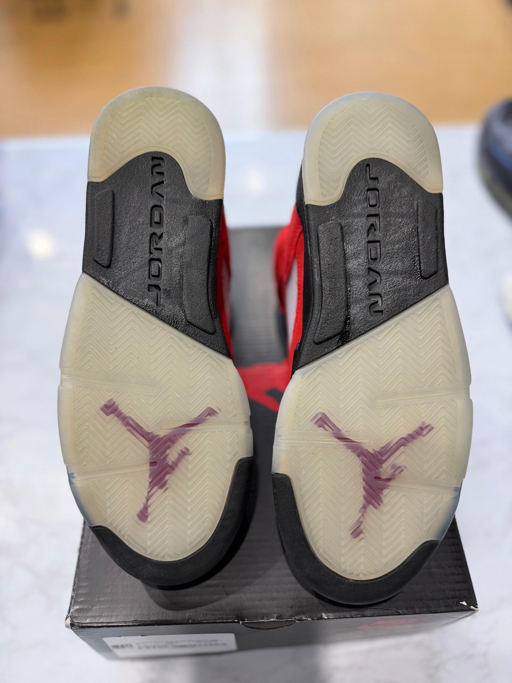 Jordan 5 Retro Raging Bull Red (2021) (GS) PRE-OWNED
