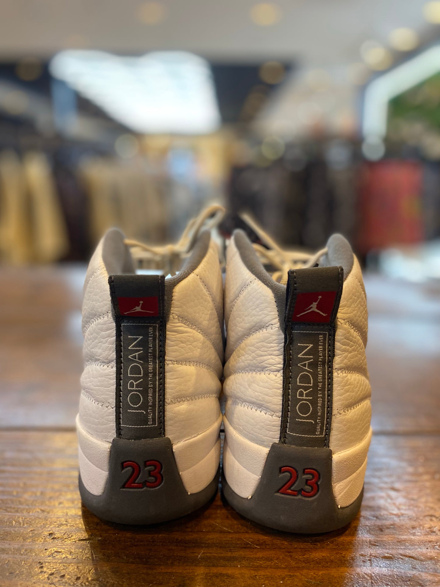 Jordan 12 Retro White Dark Grey PRE-OWNED