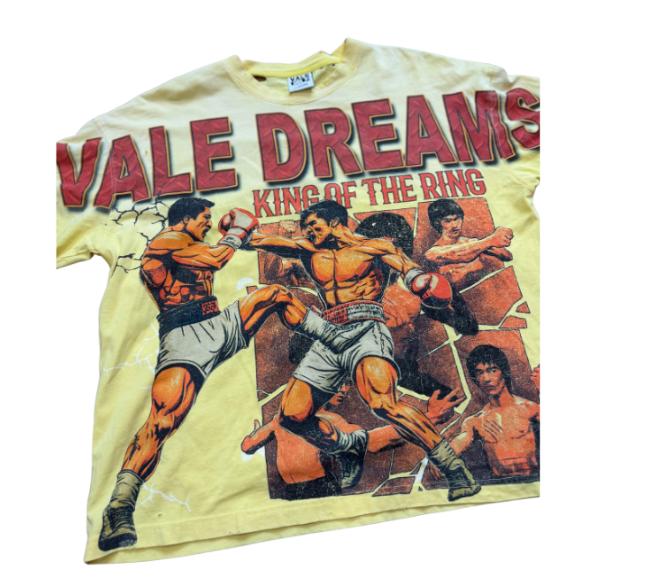 Vale Forever Sun Shattered Fist Tee 'Yellow' PRE-OWNED