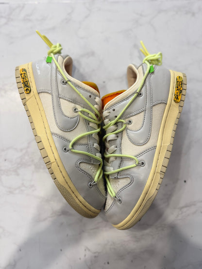 Nike Dunk Low Off-White Lot 43 PRE-OWNED