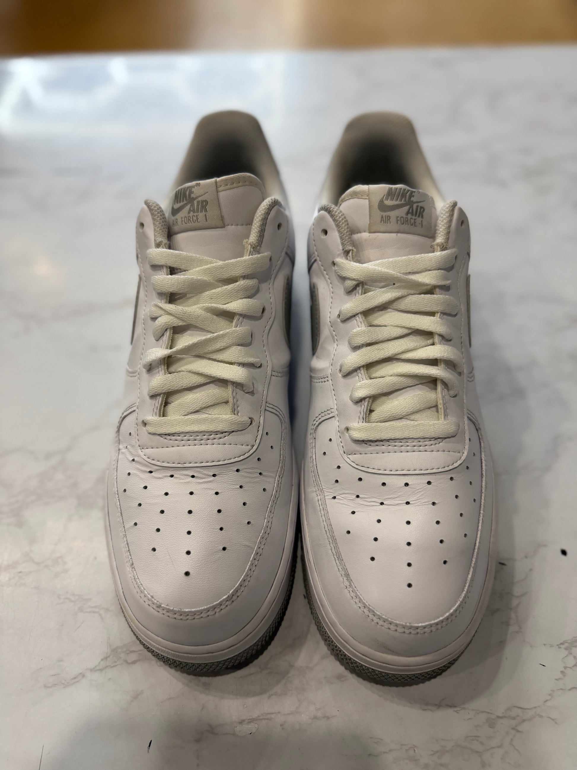 Nike Air Force 1 Low '07 White Light Smoke Grey PRE-OWNED