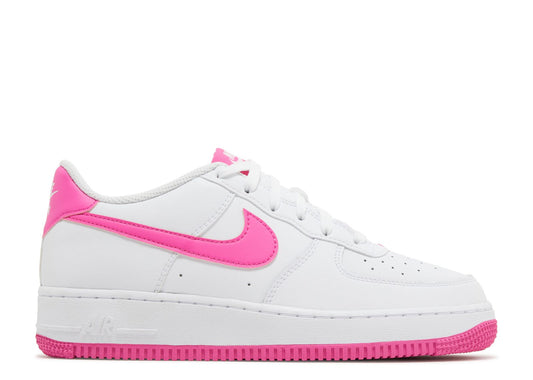 Force 1 GS White Laser Fuchsia