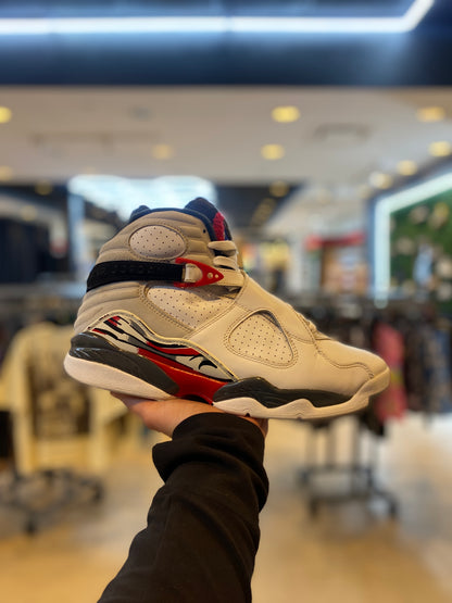 Jordan 8 Retro White True Red (2025) - PRE-OWNED