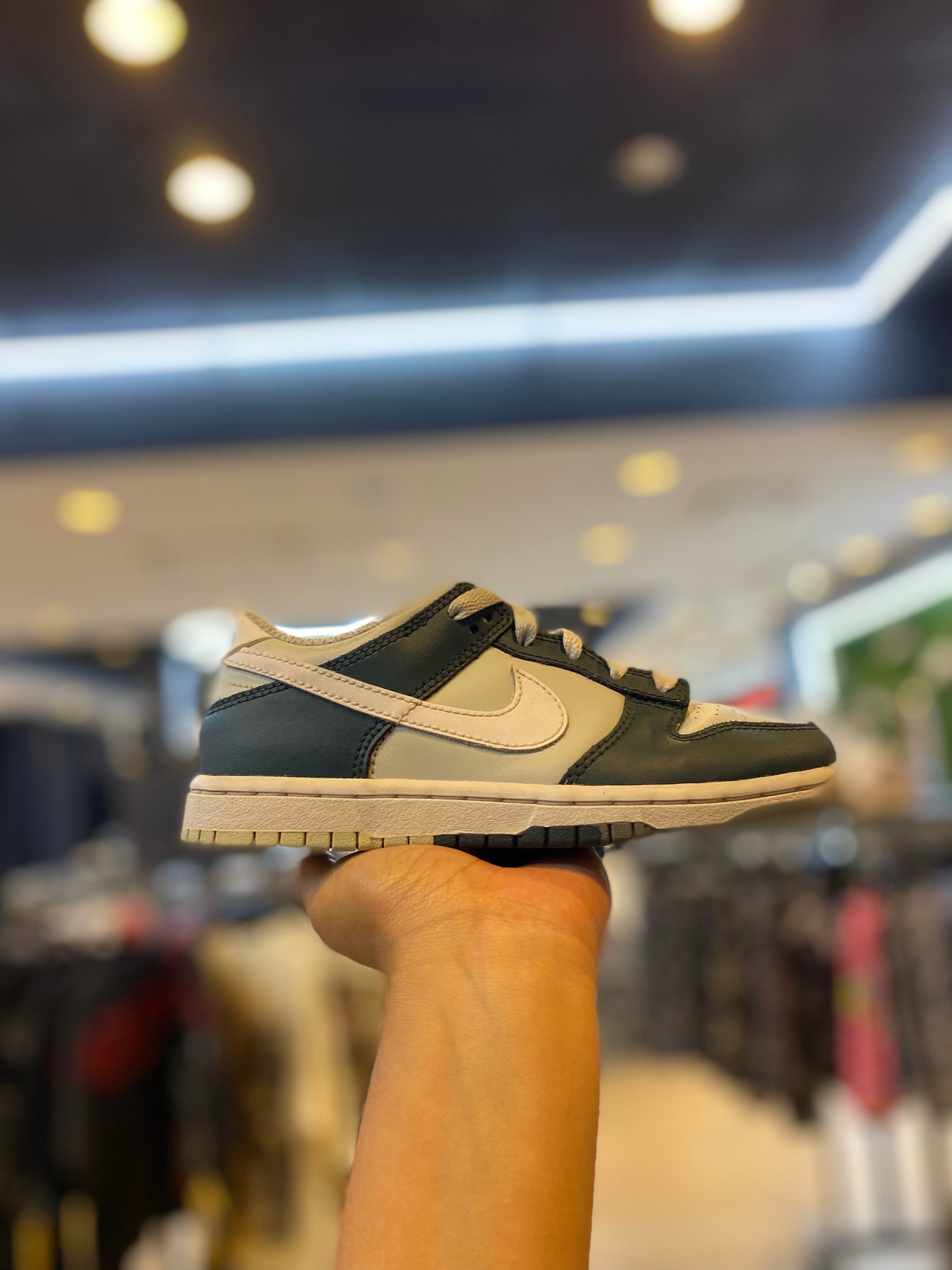 Nike Dunk Low Split Deep Jungle (PS) PRE-OWNED