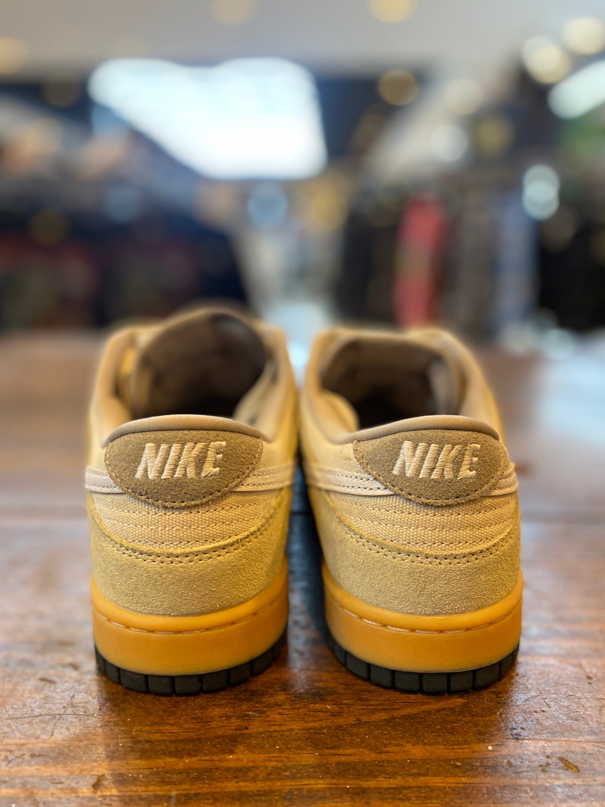 Nike Dunk Low Suede & Canvas PRE-OWNED