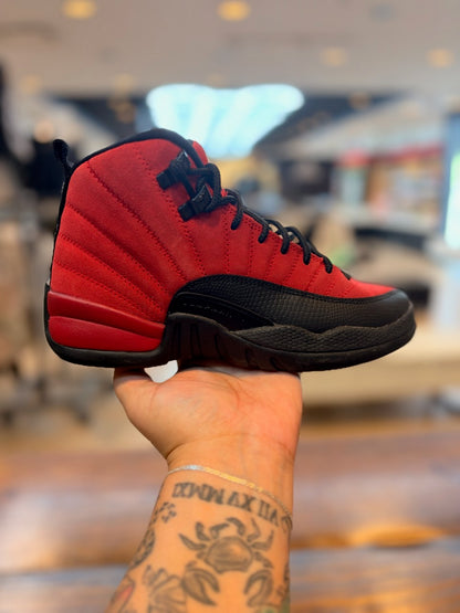Jordan 12 Retro Reverse Flu Game (GS) PRE-OWNED