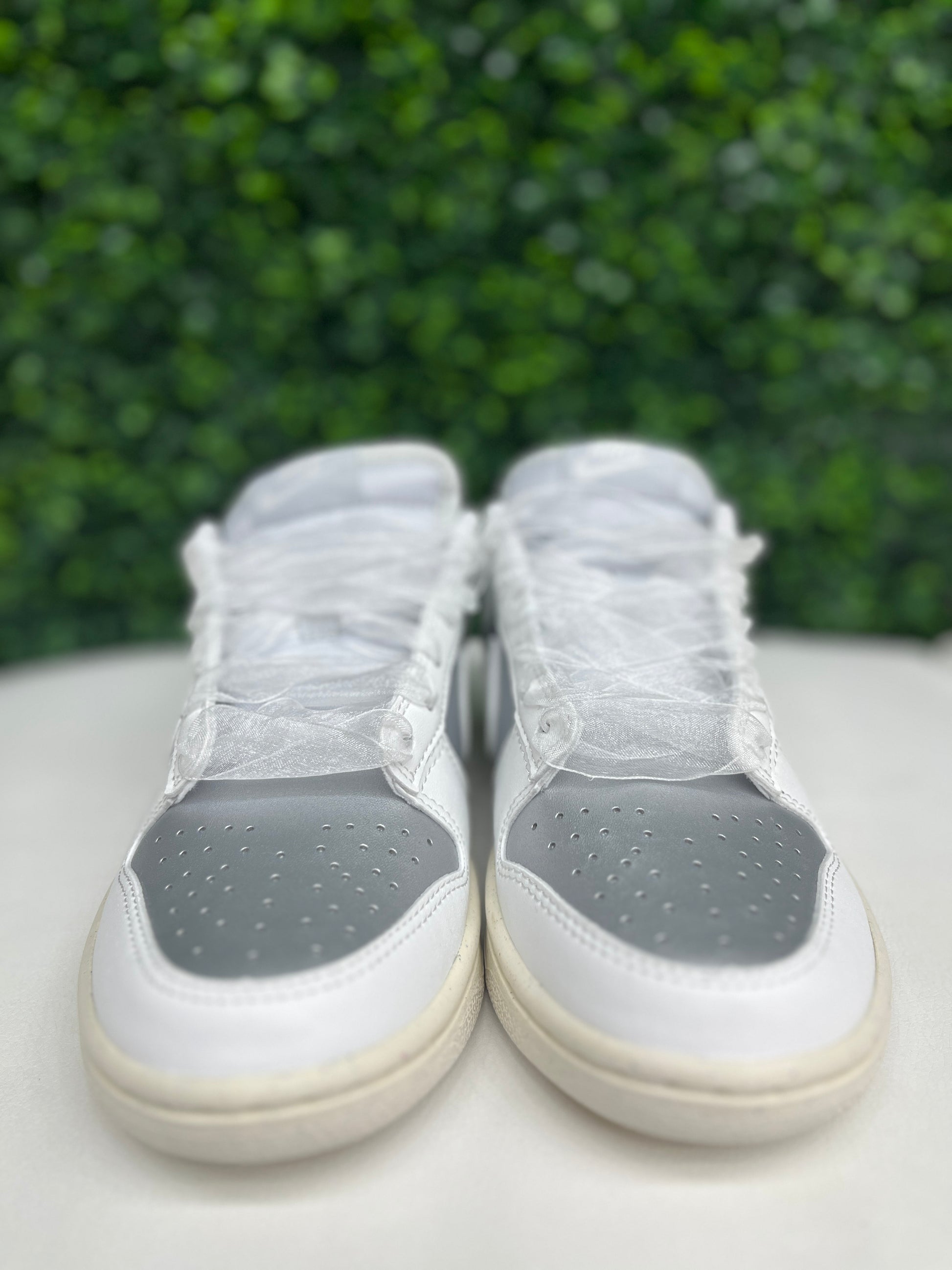 Nike Dunk Low Next Nature Sheer Lace Metallic Platinum (Women's)