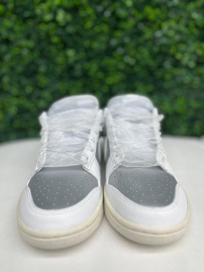 Nike Dunk Low Next Nature Sheer Lace Metallic Platinum (Women's)