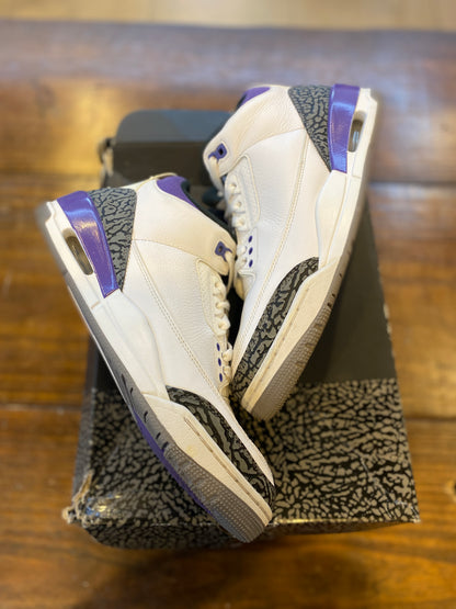 Jordan 3 Retro Dark Iris PRE-OWNED