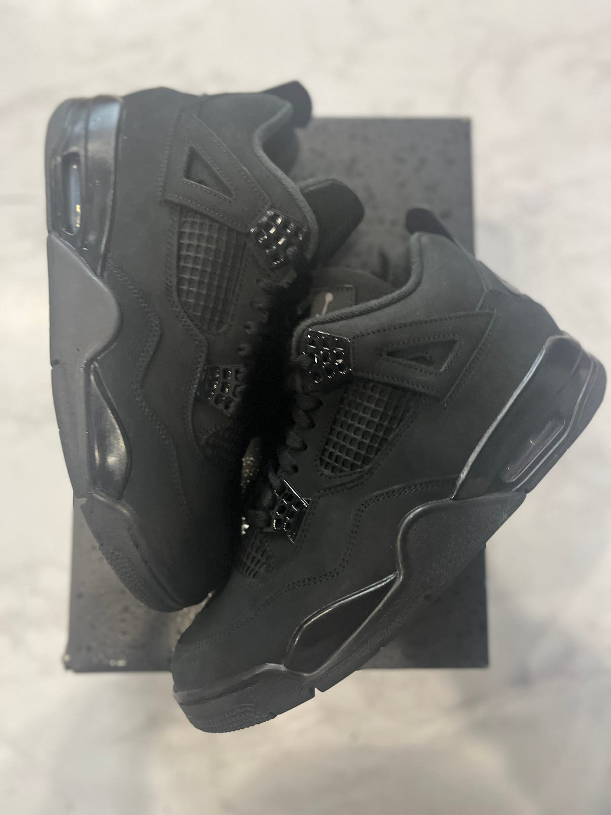 Jordan 4 Retro Black Cat (2025) PEW-OWNED