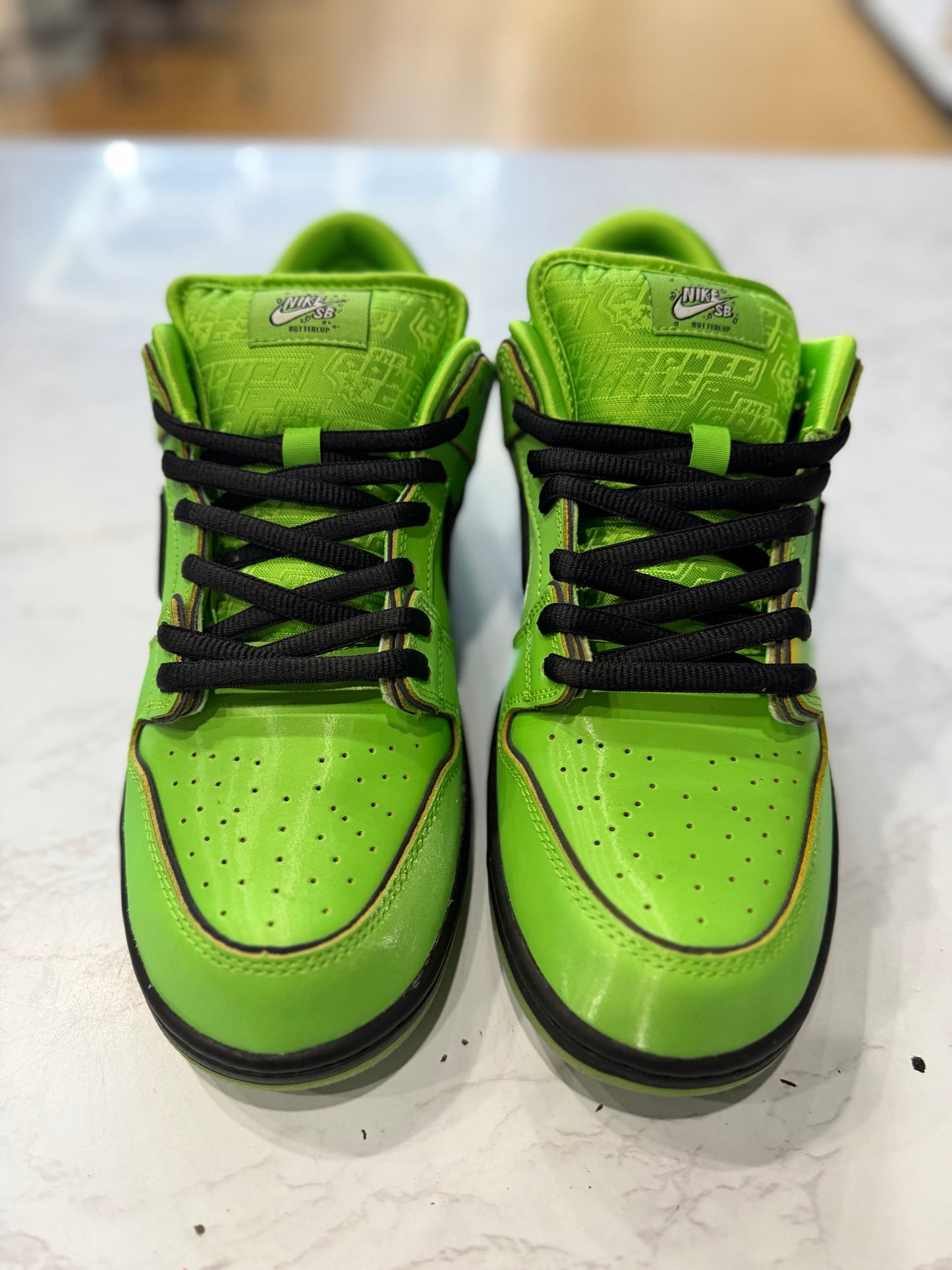 Nike SB Dunk Low The Powerpuff Girls Buttercup PRE-OWNED