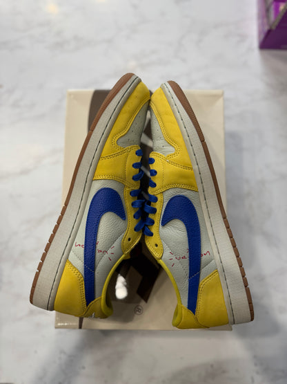 Jordan 1 Retro Low OG SP Travis Scott Canary (Women's) PRE-OWNED