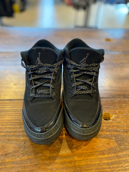 Jordan 3 Retro Black Cat (2025) PRE-OWNED