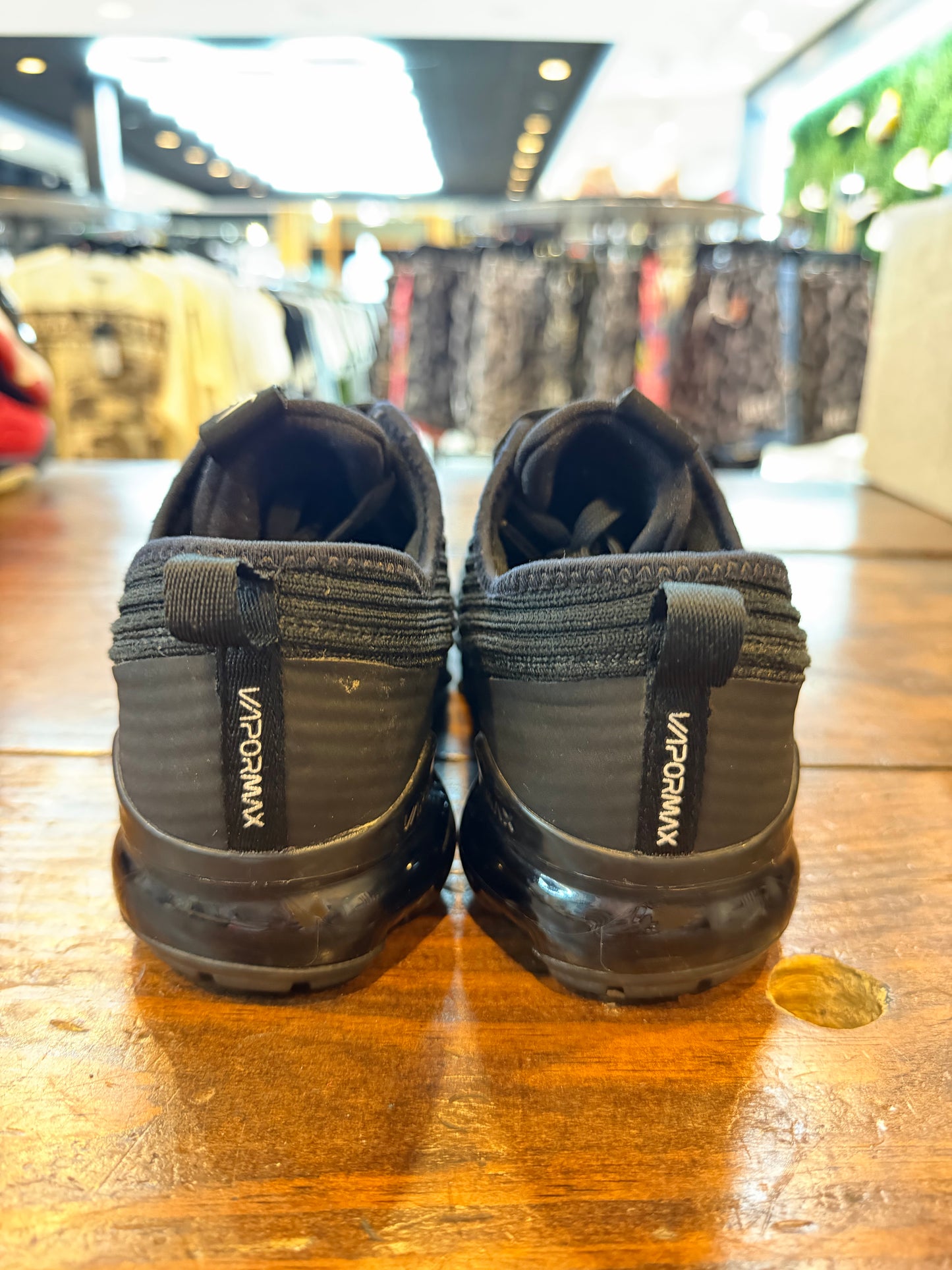Nike Air VaporMax Flyknit 3 Black (GS) PRE-OWNED